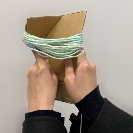 アクリルたわしの作り方