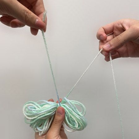 アクリルたわしの作り方