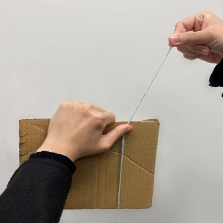 アクリルたわしの作り方