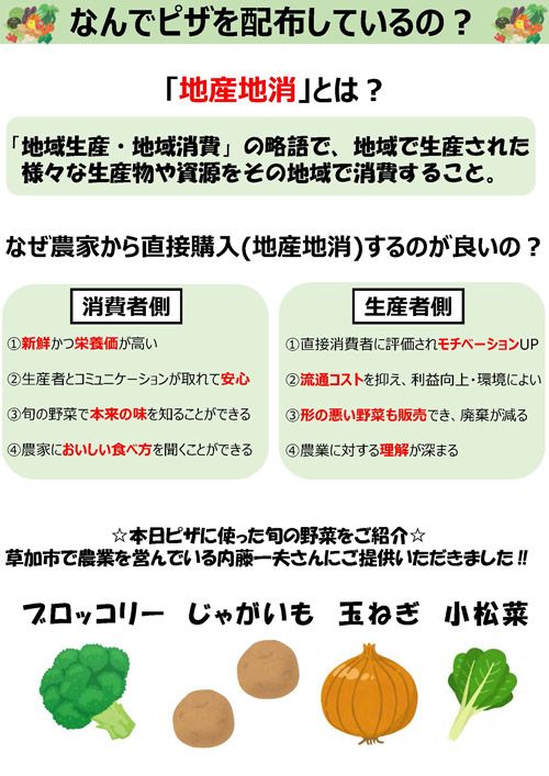 ～ピザ窯で作るピッツァ～