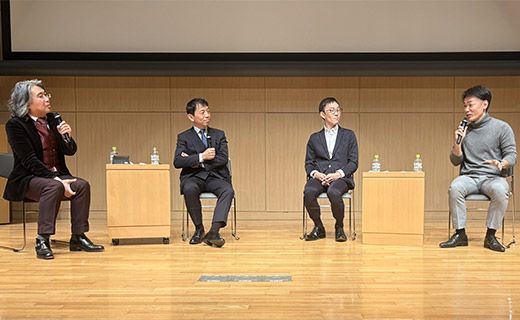 上場起業家3名による新春トークセッション開催