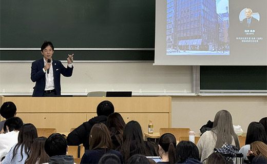 資生堂創業家の福原和人氏が全カリで講演