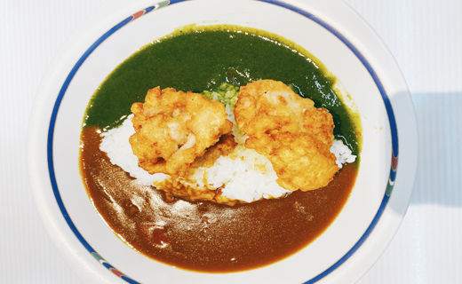 ザクザクからあげグリーンカレー