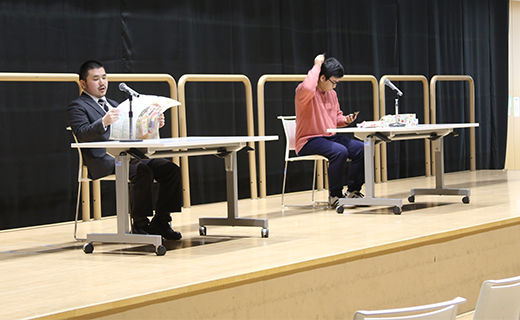 小気味良いテンポで観客を魅了（第2部　岩井田／土屋ペア）