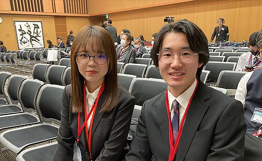 「地方創生☆政策アイデアコンテスト2024」最終審査会のプレゼン前の表情