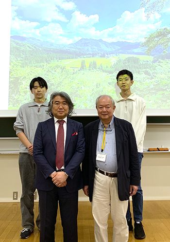 NPO法人 共存の森ネットワーク 理事長の澁澤寿一氏が講演